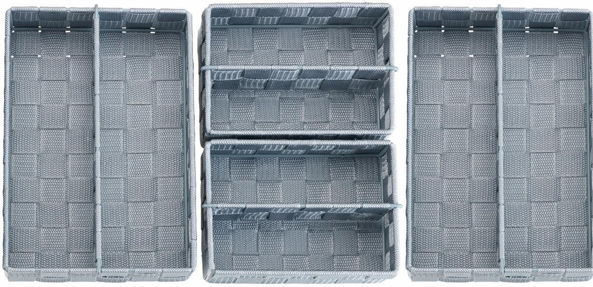 WENKO Aufbewahrungskorb »Adria« (Set, 4 Stück)