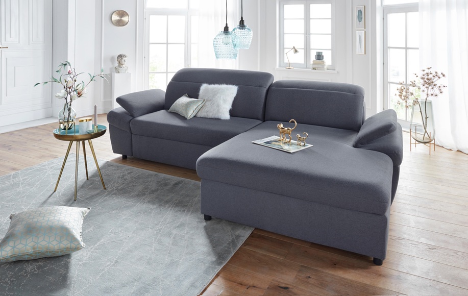 exxpo - sofa fashion Ecksofa, wahlweise mit Bettfunktion und Bettkasten