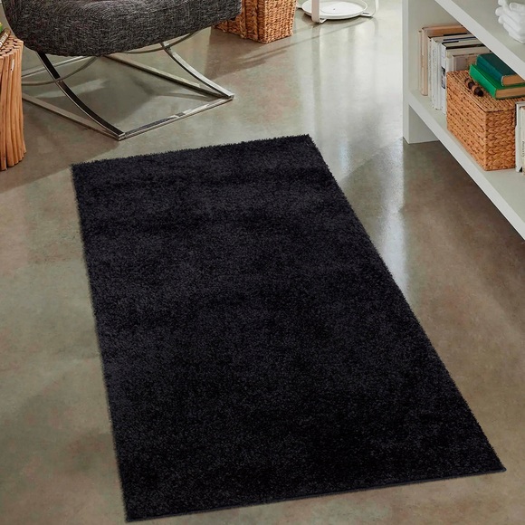 Carpet City Hochflor-Teppich »City Shaggy«, rechteckig, 30 mm Höhe, Teppich Einfarbig Uni, besonders flauschig-weich, ideal für Wohnzimmer & Schlafzimmer