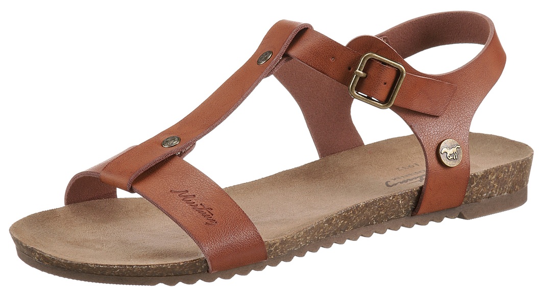 Mustang Shoes Riemchensandale, in klassischer Optik