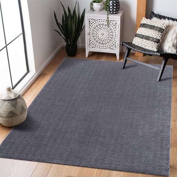 Carpet City Teppich »Fancy«, rechteckig, 12 mm Höhe, Kurzflor, Einfarbig, 3D-Optik, Wohnzimmer