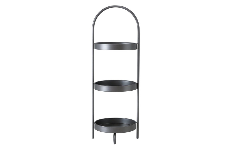 BOLTZE Etagere »Serral Dunkelgrau«
