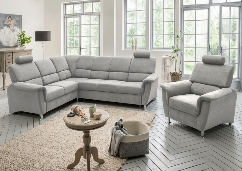 Home affaire Ecksofa »Pisa«, mit Bettfunktion und Bettkasten