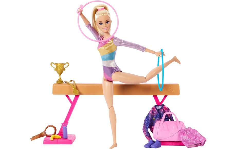 Barbie Karrieren Refresh Gymnastics Spielset, Puppe