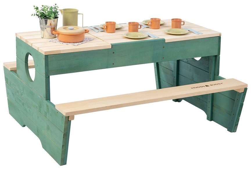MUDDY BUDDY® Spieltisch Creator, natur-salbei