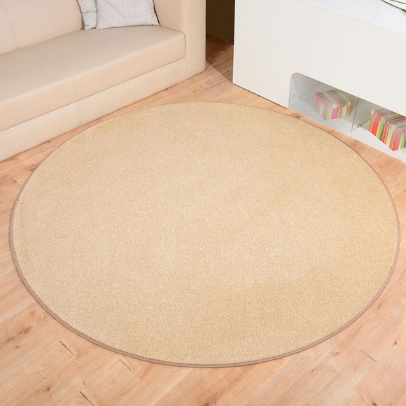 Teppich, »Burbon«, Living Line, rund, Höhe 10 mm, maschinell getuftet