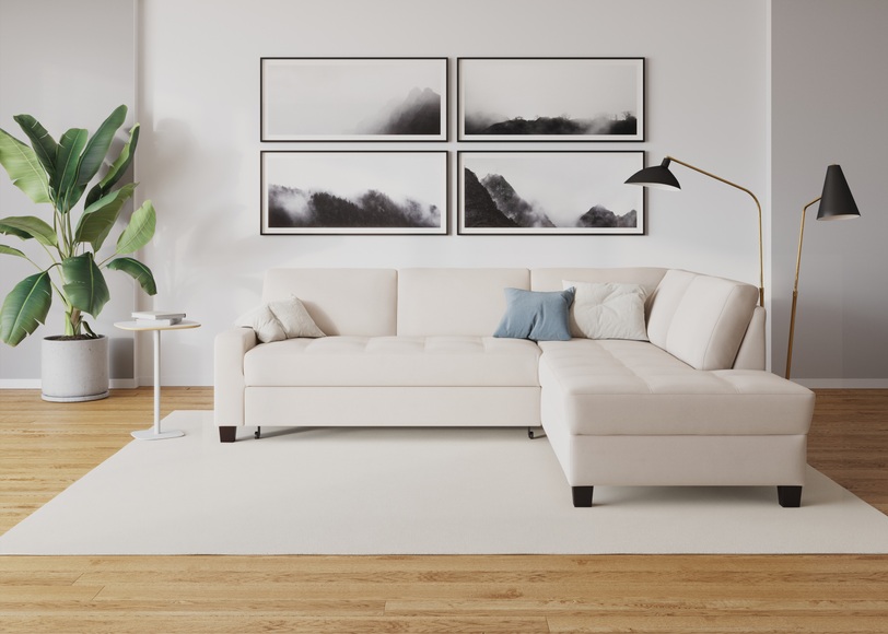 DOMO collection Ecksofa »Florentina«, wahlweise mit Bettfunktion