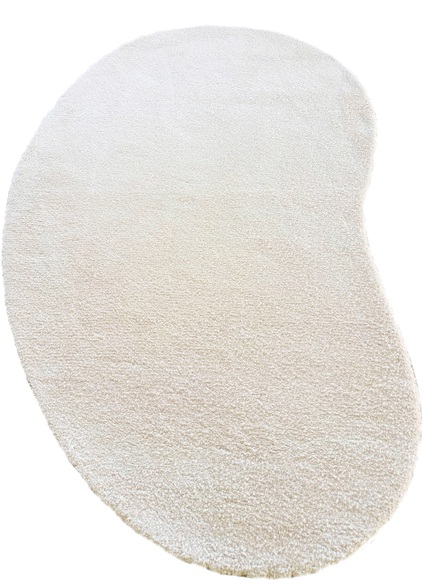 LeGer Home by Lena Gercke Hochflor-Teppich »Halrum«, rechteckig, 25 mm Höhe, mit besonderer Form, einfarbig, ideale Teppiche für Wohnzimmer, Schlafzimmer, Ankleidezimmer