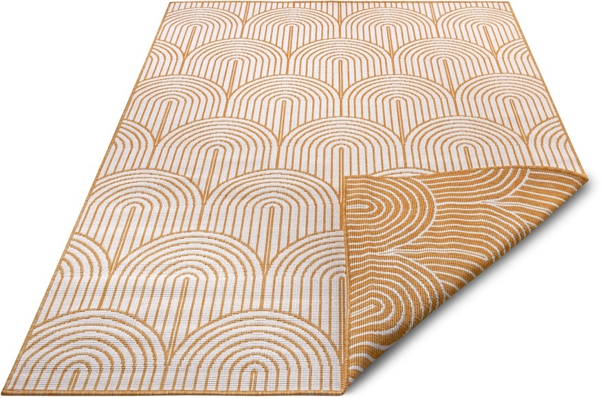 HANSE Home Teppich »Pangli, Wendeteppich«, rechteckig, In und Outdoor, Flachgewebe, wendbar, wetterfest, pflegeleicht, robust