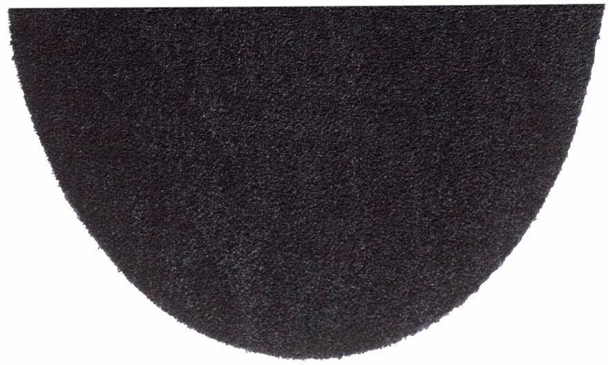 Fussmatte, Halbrund, Hanse Home, »Deko Soft«, waschbar, getuftet