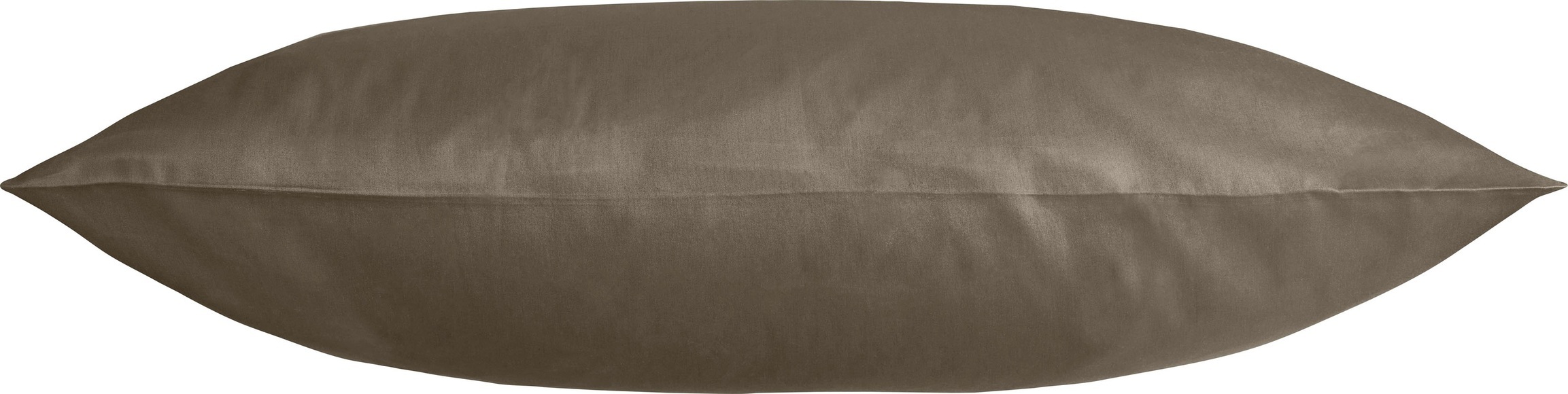 Kneer Kissenbezug »Edel-Satin Uni«, (1 St.), aus mercerisierter Baumwolle