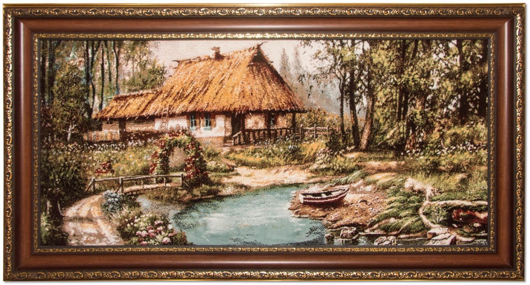 morgenland Wandteppich »Bild-Teppich Figurativ 110 x 60 cm«, rechteckig, 0,6 mm Höhe, besonders weich durch Microfaser