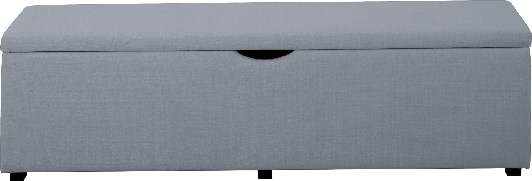 Places of Style Hockerbank »Standard«, mit Stauraum, Breite 120 cm oder 160 cm, auch als Garderobenbank oder Bettbank geeignet