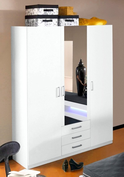 priess Kleiderschrank »Amsterdam«, mit oder ohne LED-Beleuchtung