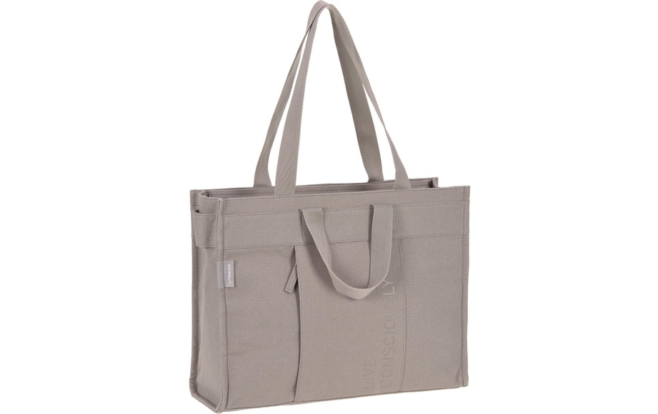 LÄSSIG Wickeltasche GRE Tote up Bag taupe