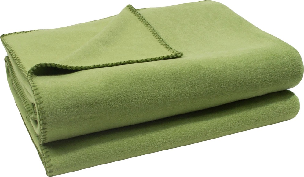 zoeppritz Wohndecke »Soft-Fleece«, mit Häkeleinfassung