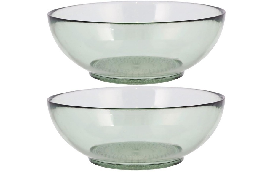 Salatschüssel »Kusintha 2 Stück«, 2 tlg., aus Glas