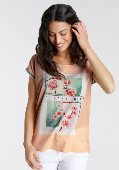 Laura Scott Shirtbluse, mit Fotoprint - NEUE KOLLEKTION