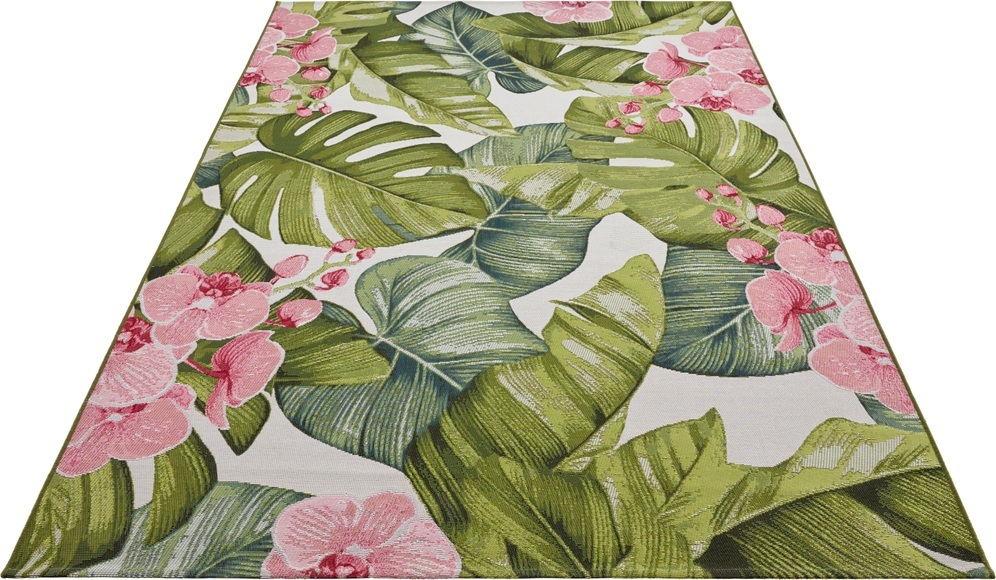 HANSE Home Outdoorteppich »Tropical«, rechteckig, 3 mm Höhe, strapazierfähig, robust, pflegeleicht, fussbodenheizungsgeeignet