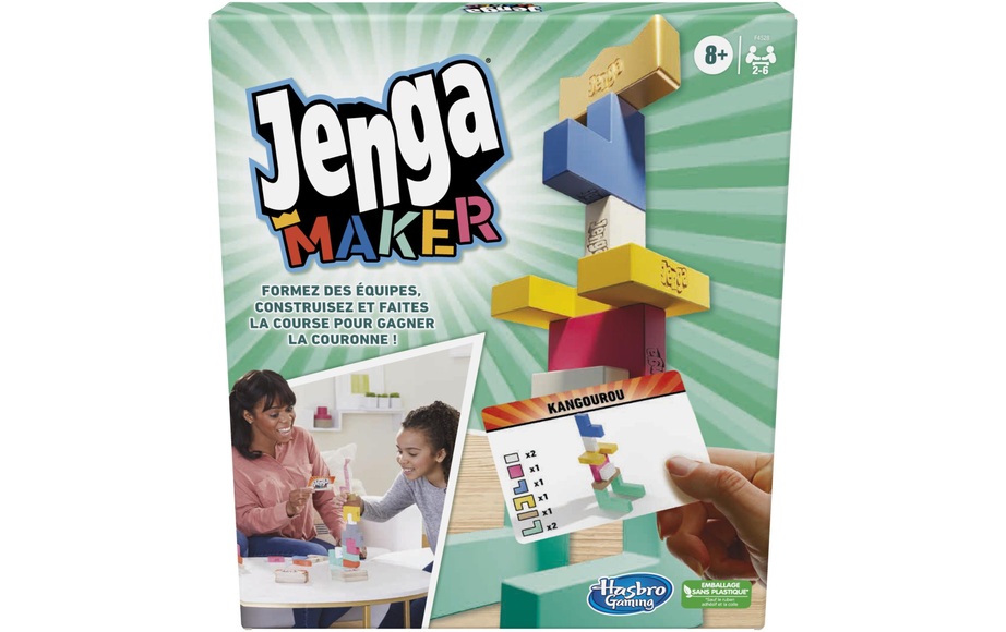 Jenga Maker, Französisch Multicolor