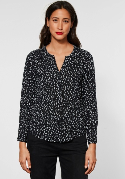 STREET ONE Blusentop »Style Bamika«, mit modernem Print