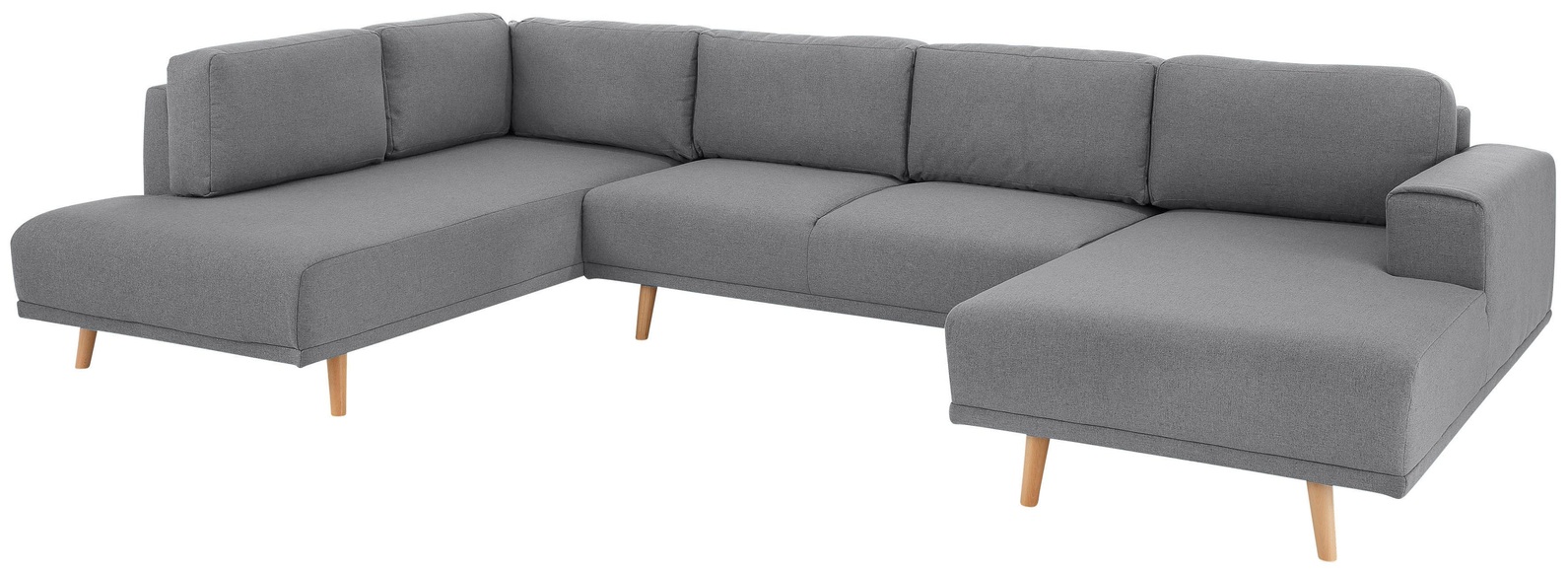 Home affaire Wohnlandschaft »Lasse«, im scandinavischem Stil mit Holzfüssen