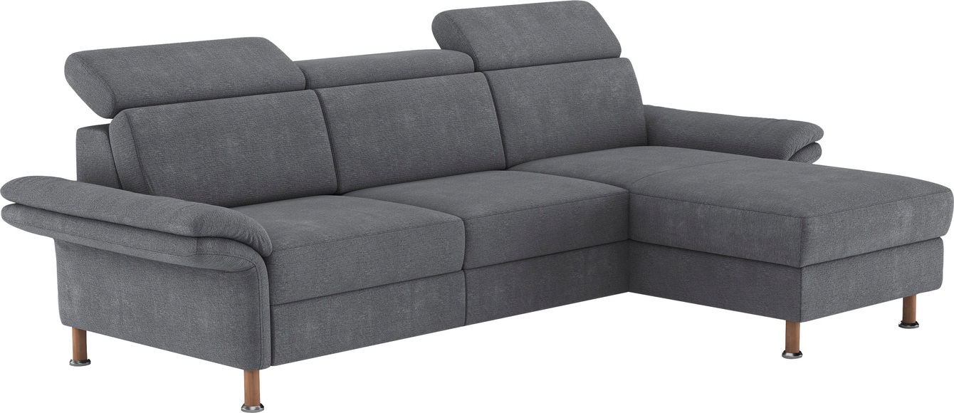 Home affaire Ecksofa »Calypso L-Form« mit motorischen Funktionen im Sofa und Recamiere