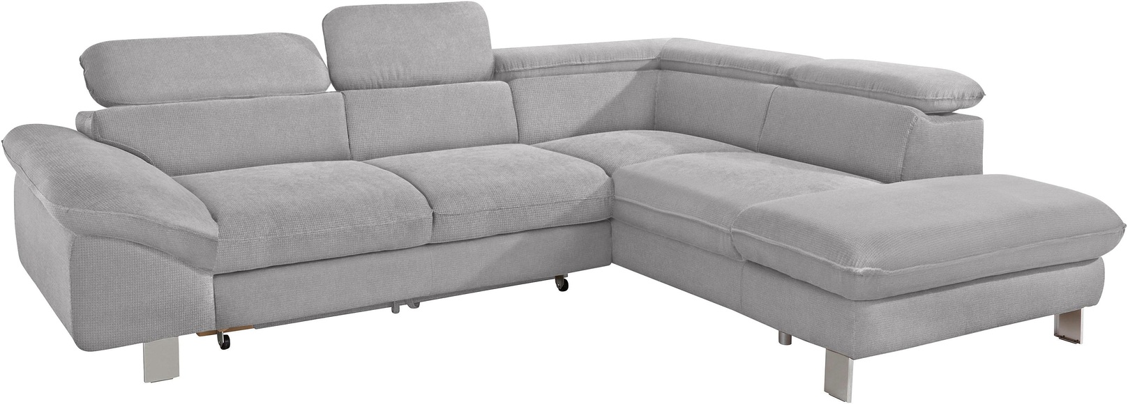 COTTA Ecksofa, mit Kopf- bzw. Rückenverstellung, wahlweise mit Bettfunktion und Bettkasten