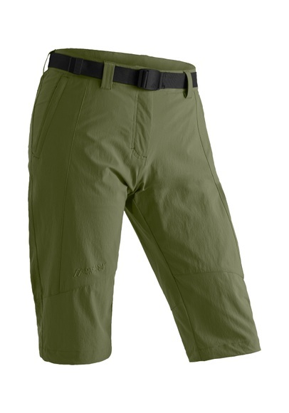 Maier Sports Caprihose »Kluane«, kurze Damen Wanderhose, atmungsaktive Outdoor-Hose
