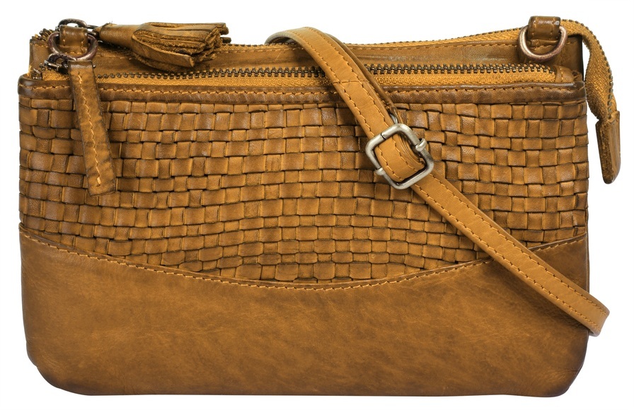Samantha Look Umhängetasche, (1 tlg.), echt Leder, Made in Italy