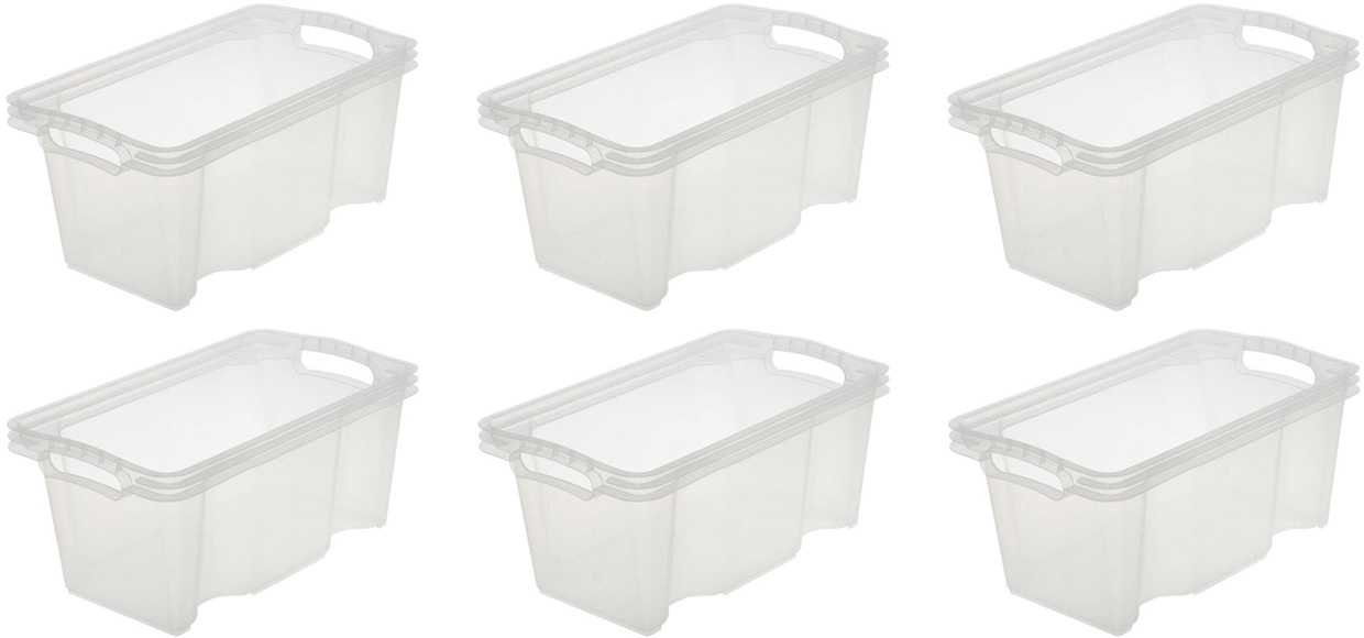 keeeper Aufbewahrungsbox »franz«, (Set, 6 St.), 6,5 Liter