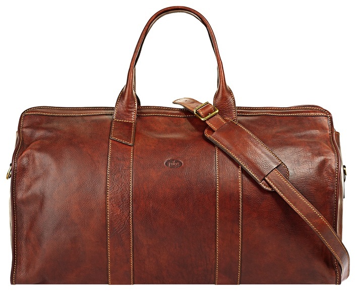 Piké Reisetasche, vegetabil gegerbt