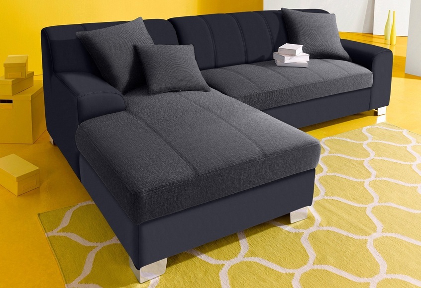 INOSIGN Ecksofa, wahlweise mit Bettfunktion