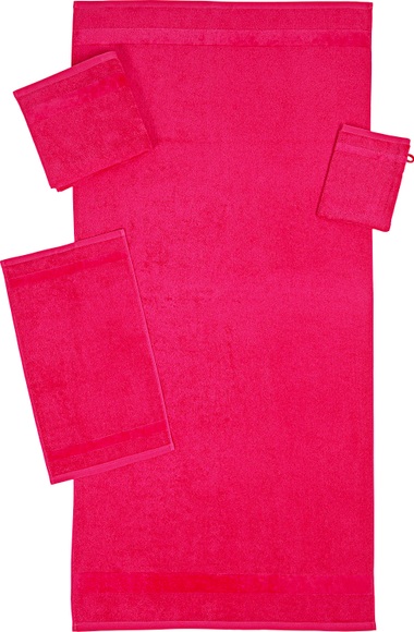 ROSS Waschhandschuh »BRILLANT«, (6 tlg.), mit Veloursborde