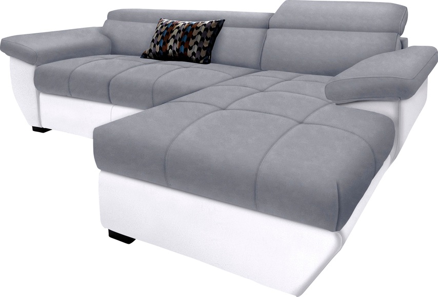 COTTA Ecksofa, inklusive Kopfteilverstellung, wahlweise mit Bettfunktion + Bettkasten