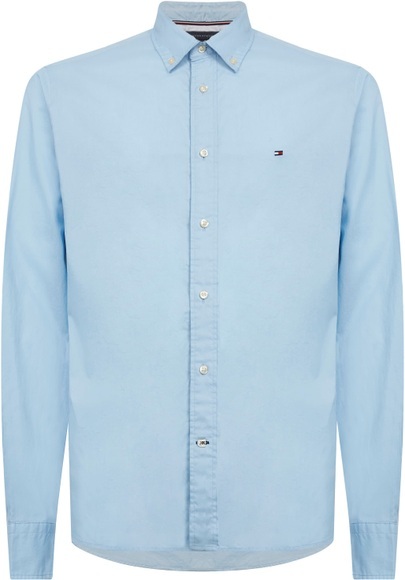Tommy Hilfiger Langarmhemd »LA-Hemd Flex Poplin«