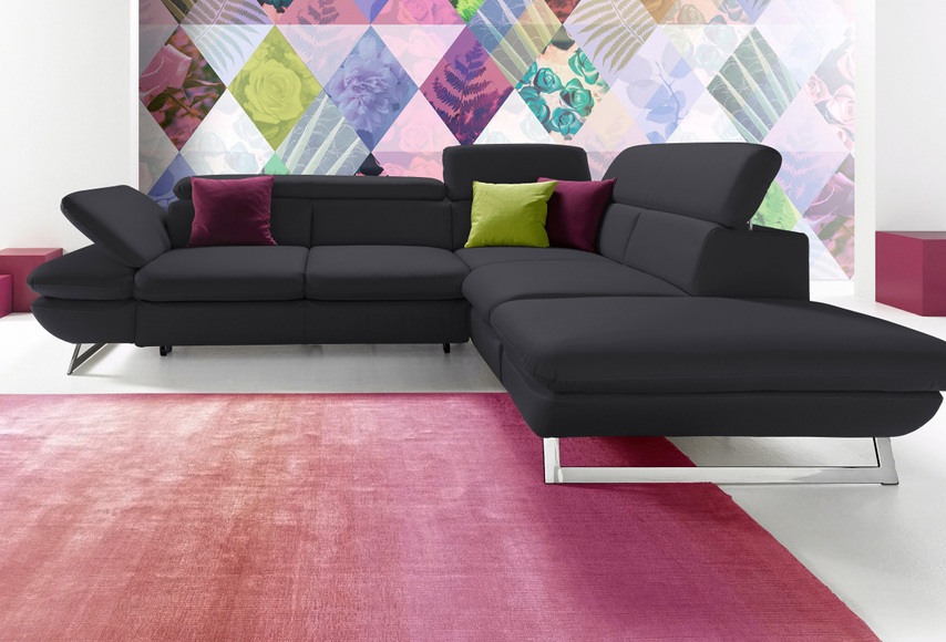 INOSIGN Ecksofa, wahlweise mit Bettfunktion