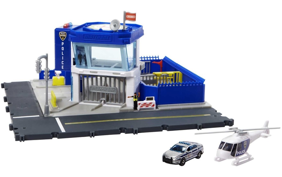 Action Drivers Police Station Spielset, Spielgebäude