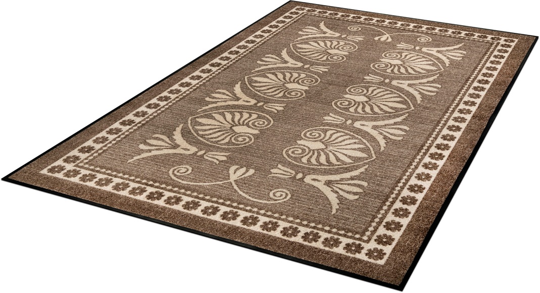 wash+dry by Kleen-Tex Teppich »Ornamentalli«, rechteckig, 7 mm Höhe, rutschhemmend, In- und Outdoor geeignet, waschbar