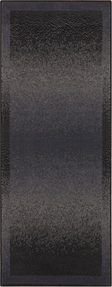 DELAVITA Läufer »Simon«, rechteckig, 8 mm Höhe, Kurzflor Läufer, Unifarben, Retro Design, ringsum gekettelt, Bordüre, Wohnzimmer, Schlafzimmer, Arbeitszimmer, Robust, Pflegeleicht
