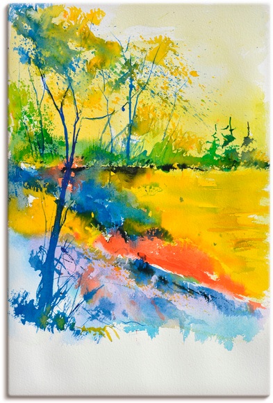 Artland Wandbild »Landschaft im Sonnenlicht«