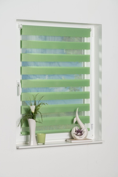 Doppelrollo »Maringa Klemmfix«, K-HOME, Lichtschutz, ohne Bohren