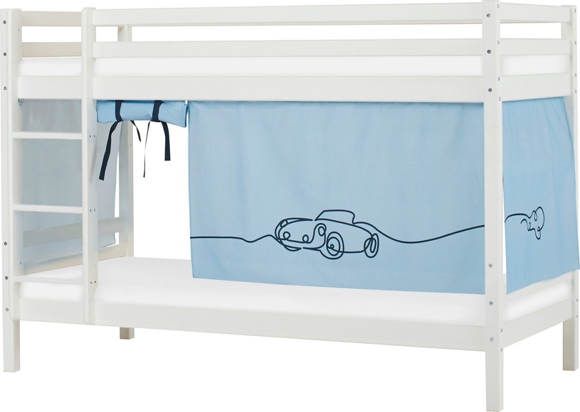 Hoppekids Etagenbett, Liegefläche 90x200 cm, mit Textilset und wahlweise mit Matratze