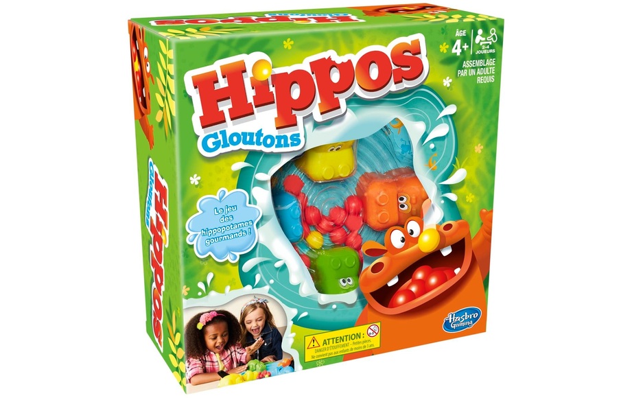 Hasbro Gaming Hippos Gloutons, Französisch