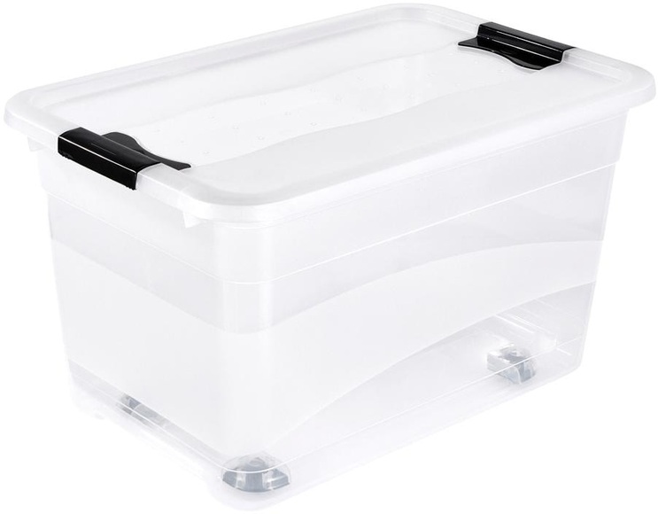 keeeper Aufbewahrungsbox »konrad«, (Set, 2 St.), mit Rollen