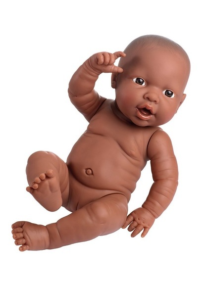 Bayer Babypuppe ´´Newborn Baby Black Girl´´ (1-tlg.)