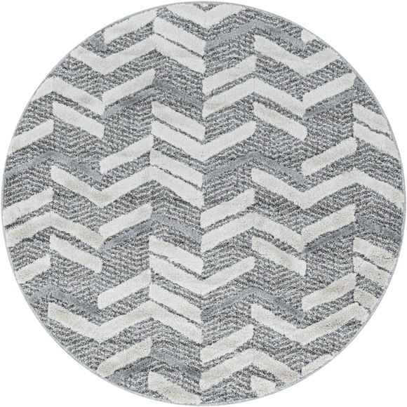 Ayyildiz Teppiche Teppich »PISA 4705«, rund, 20 mm Höhe