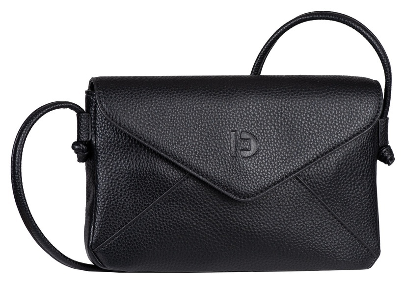 TOM TAILOR Denim Umhängetasche »VELINA Flap bag S no zip«, mit Schulterriemen