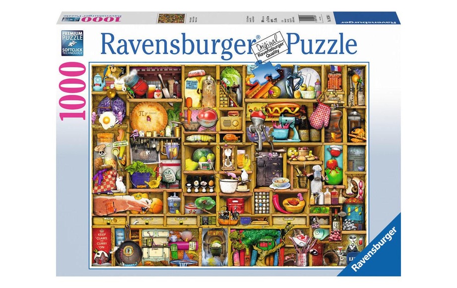 Ravensburger Puzzle kitchen cupboard, 1000 Teile