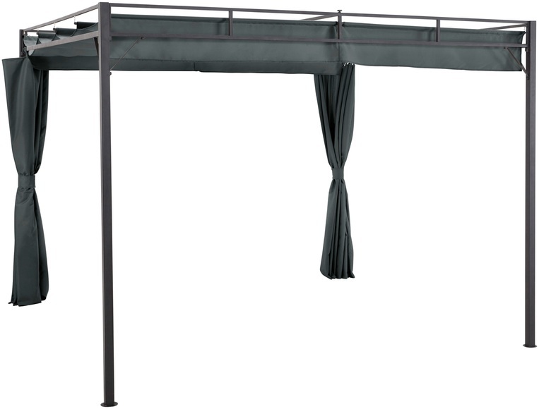 KONIFERA Pavillon »Milos«, (Set), BxT: 300x300 cm